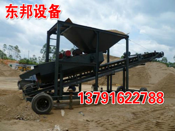 移動(dòng)震動(dòng)篩沙機(jī)
