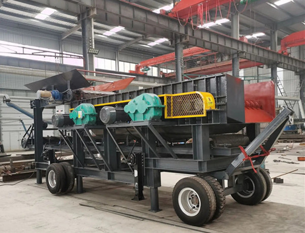移動泥石分離機